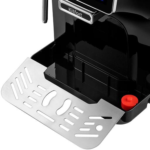 Кофемашина Kitfort КТ-7472 1480Вт черный фото 3