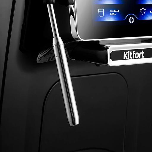 Кофемашина Kitfort КТ-7472 1480Вт черный фото 5