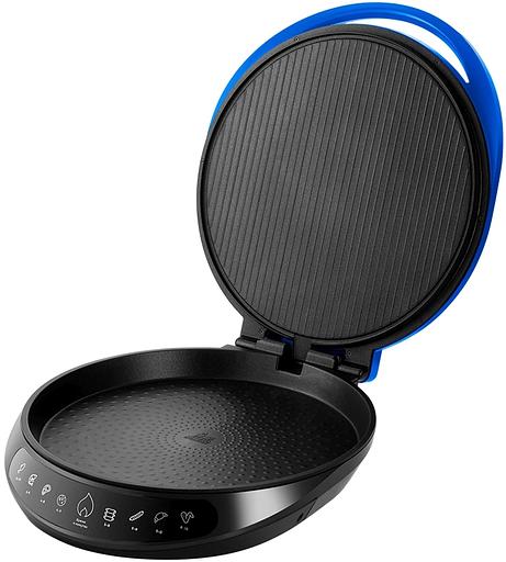 Пиццамейкер Kitfort КТ-3680 1800Вт синий/черный фото 2