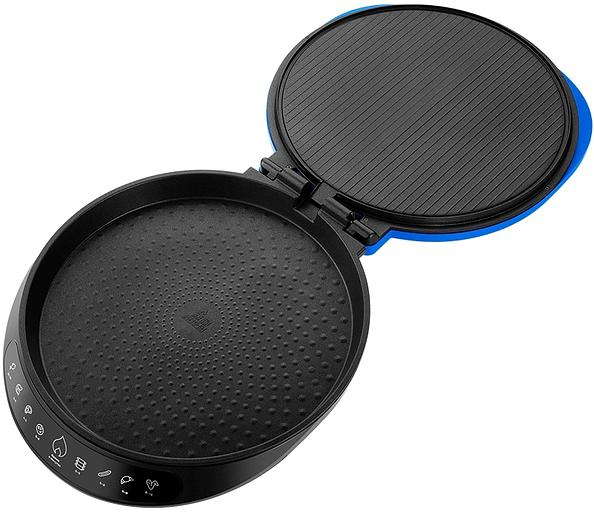 Пиццамейкер Kitfort КТ-3680 1800Вт синий/черный фото 3