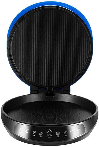 Пиццамейкер Kitfort КТ-3680 1800Вт синий/черный фото 4