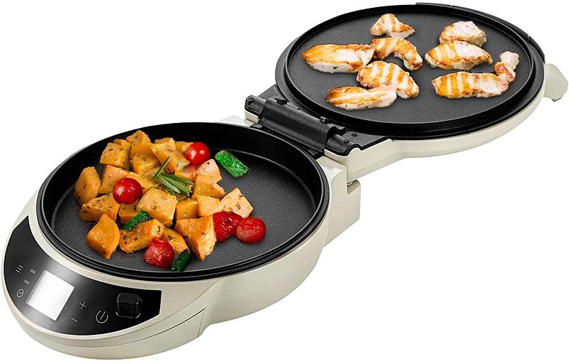 Пиццамейкер Kitfort КТ-4638 1600Вт серый/черный фото 3