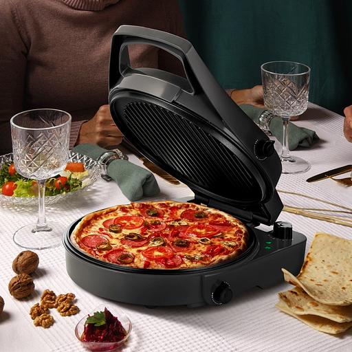 Пиццамейкер Kitfort КТ-4637 1800Вт серый/черный фото 7