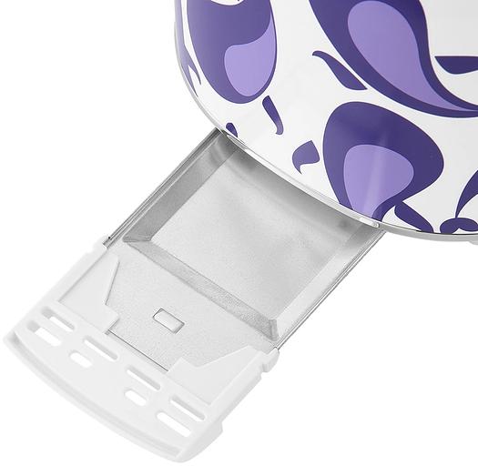 Тостер Kitfort КТ-6863 1080Вт белый/фиолетовый фото 5