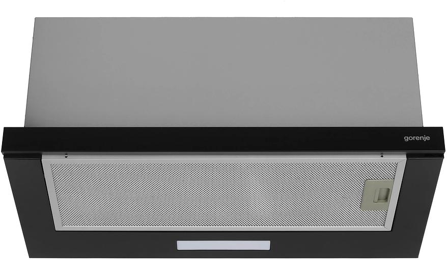 Вытяжка встраиваемая Gorenje TH60E6XB серебристый управление: кнопочное (1 мотор) фото 2