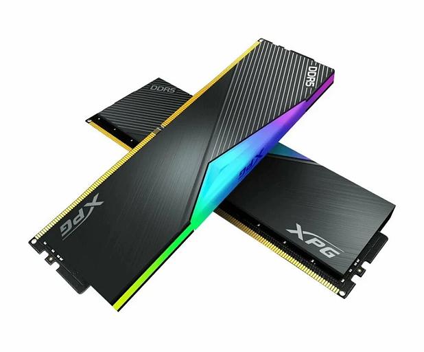 Память DDR5 32GB 7200MHz A-Data AX5U7200C3416G-DCLARBK XPG Lancer RGB OEM Gaming PC5-57600 CL34 DIMM ECC 288-pin 1.4В Intel single rank с радиатором OEM фото 3
