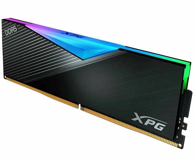 Память DDR5 32GB 7200MHz A-Data AX5U7200C3416G-DCLARBK XPG Lancer RGB OEM Gaming PC5-57600 CL34 DIMM ECC 288-pin 1.4В Intel single rank с радиатором OEM фото 4