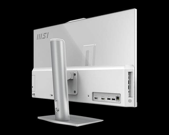 Моноблок MSI Modern AM272P 1M-677XRU 27" Full HD Core 3 100U (1.2) 8Gb SSD512Gb Graphics без ОС GbitEth WiFi BT 120W клавиатура мышь Cam белый 1920x1080 фото 2