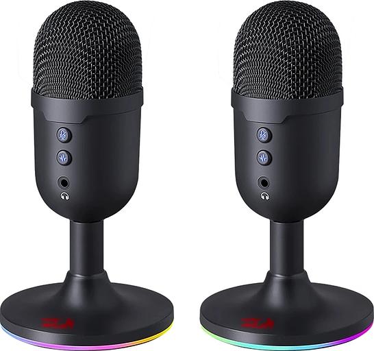 Микрофон проводной Defender Pulsar GM303 1.8м черный фото 2