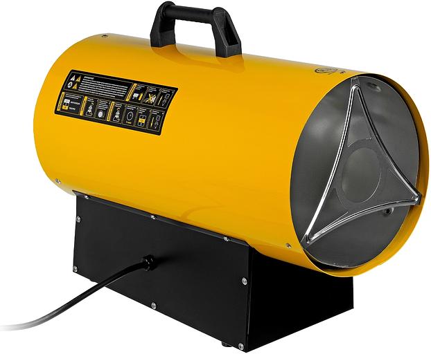 Тепловая пушка газовая Denzel GHG-15i 15000Вт желтый/черный фото 6