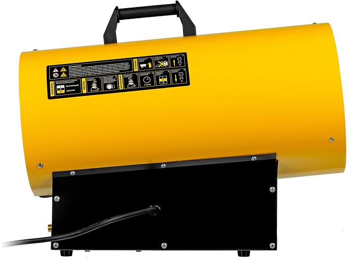 Тепловая пушка газовая Denzel GHG-15i 15000Вт желтый/черный фото 8