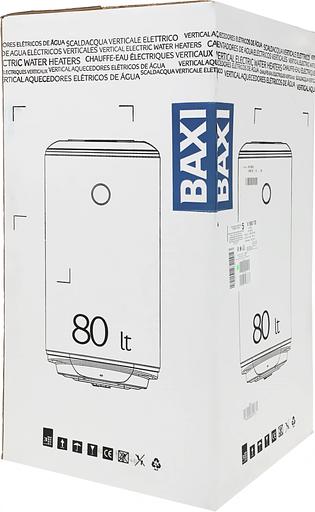 Водонагреватель Baxi V 580 TS 1.5кВт 80л через теплообменник настенный/белый фото 10