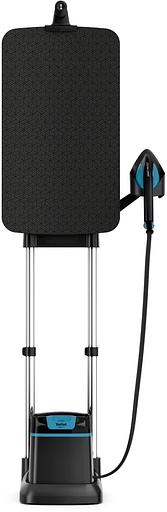 Отпариватель напольный Tefal Ixeo+ QT1511E0 2980Вт черный/голубой фото 1