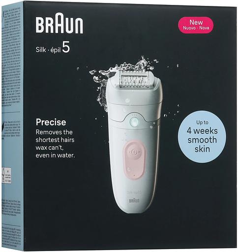 Эпилятор Braun SE5-000 скор.:2 насад.:1 от аккум. белый фото 8