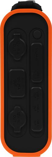 Электростанция портативная TopON TOP-X150 148000mAh 5A QC3.0/PD3.0 4xUSB солн.бат. черный/оранжевый (103764) фото 4