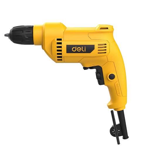 Дрель сетевая Deli DL-DZ10-E2 (500Вт, 0-3300об/мин, быстрозажимной патрон 10мм, картон) фото 2