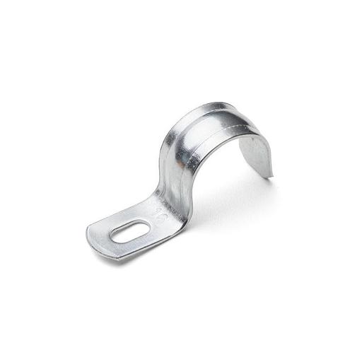 Rexant 28-1016-1 Скоба СМО 19-20, однолапковая для металлорукава, o15 мм, 100 шт/уп. фото 1