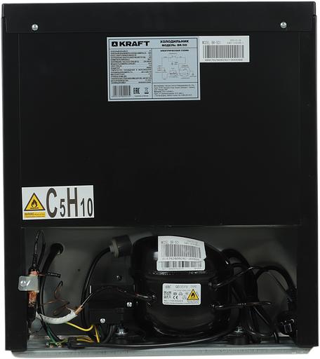 Холодильник Kraft BR 50I 1-нокамерн. серебристый мат. фото 6