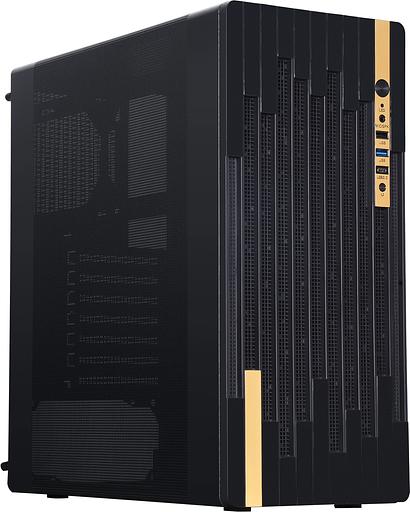 Корпус Accord ACC-188R2 черный без БП ATX 4x120mm 1xUSB2.0 1xUSB3.0 1xUSB3.1 audio фото 1