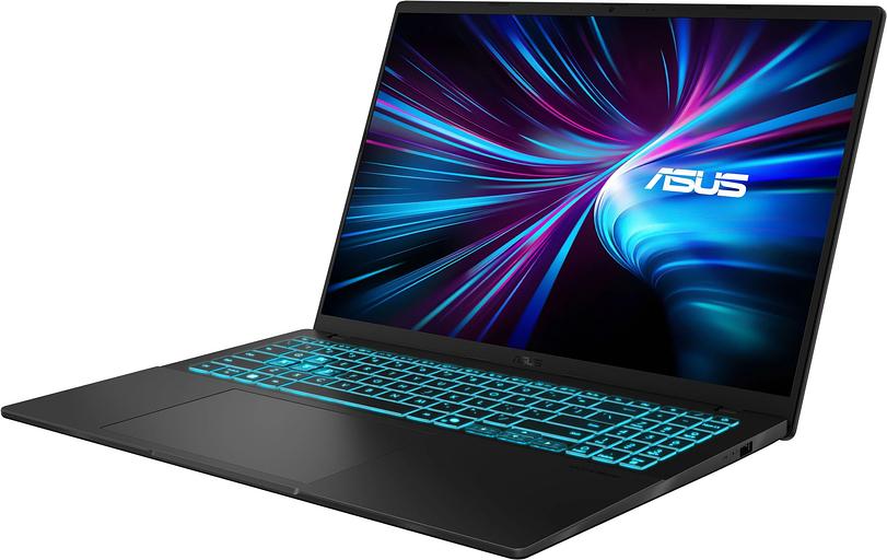 Ноутбук Asus VivoBook 16 V3607VM-RP090 Core 5 210H 16Gb SSD512Gb NVIDIA GeForce RTX5060 8Gb 16" IPS WUXGA (1920x1200) без ОС black WiFi BT Cam (90NB16K1-M006T0) фото 3