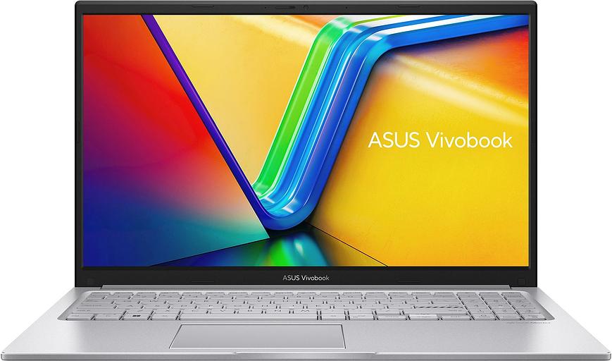 Ноутбук Asus Vivobook 15 X1504VA-BQ2880 Core i3 1315U 8Gb SSD512Gb Intel UHD Graphics 15.6" IPS FHD (1920x1080) без ОС silver WiFi BT Cam (90NB10J2-M03B20) фото 1