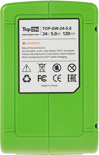 Батарея аккумуляторная TopON TOP-GW-24-5.0 24В 5Ач Li-Ion (103741) фото 6