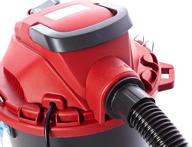 Строительный пылесос RedVerg RD-VC1000-15P 1200Вт (уборка: сухая/сбор воды) черный фото 3