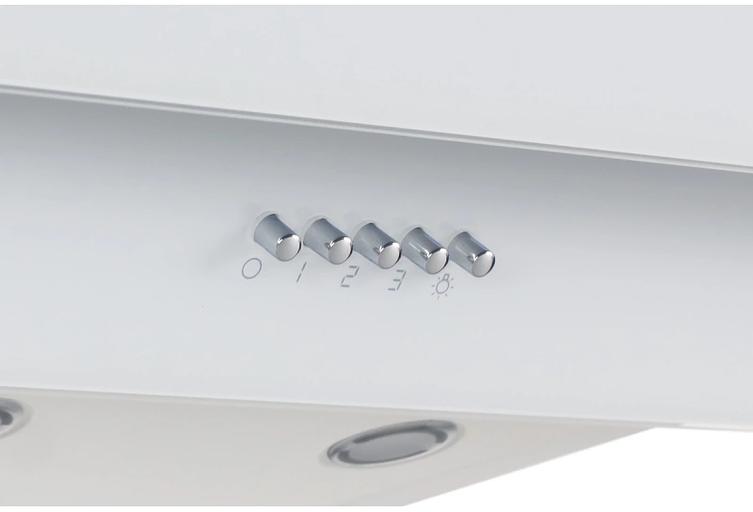 Вытяжка каминная MBS Meryta 160 Glass White белый стекло управление: кнопочное (1 мотор) фото 5