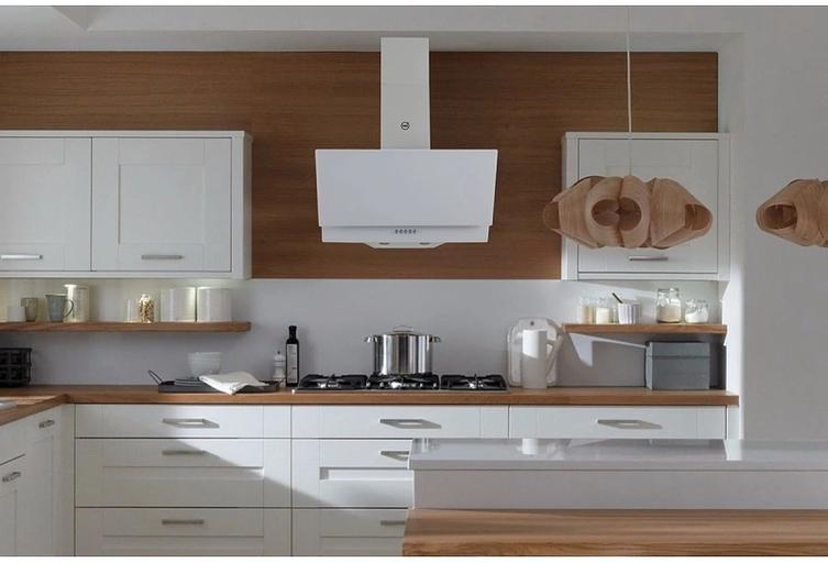 Вытяжка каминная MBS Meryta 160 Glass White белый стекло управление: кнопочное (1 мотор) фото 9