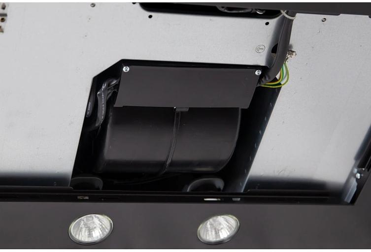 Вытяжка каминная MBS Ruta 190 Glass Black черный стекло управление: кнопочное (1 мотор) фото 4