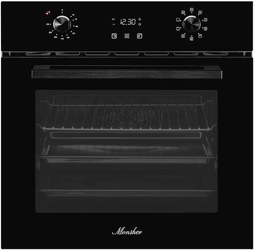 Духовой шкаф Электрический Monsher MOE 6092 черный фото 1