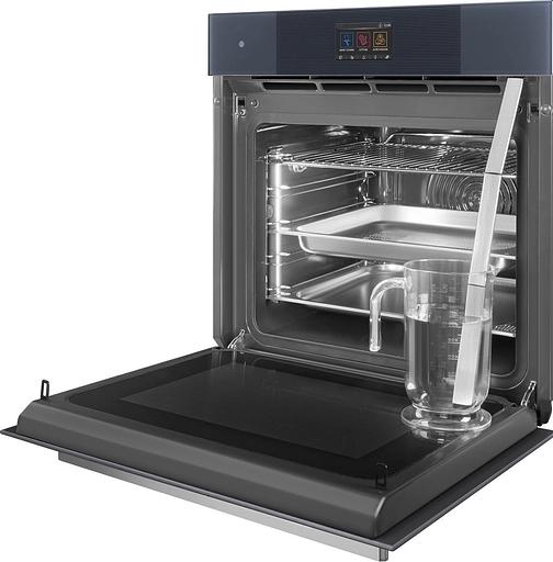 Духовой шкаф Электрический Smeg Linea SO6104APG серый/серебристый фото 3