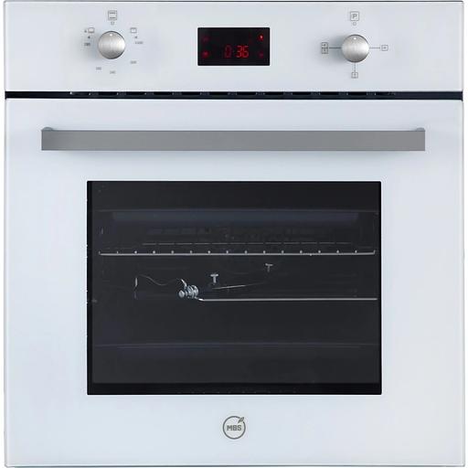 Духовой шкаф Газовый MBS DG-602WH стекло белое/черный фото 1