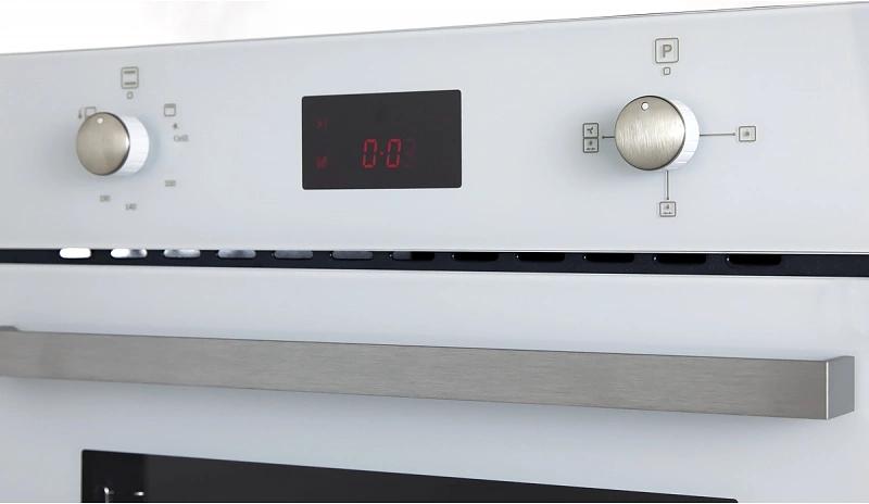 Духовой шкаф Газовый MBS DG-602WH стекло белое/черный фото 4