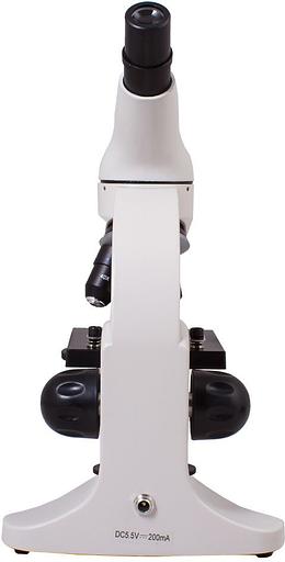 Микроскоп Levenhuk Rainbow 50L монокуляр 40-800x на 3 объектива лунный камень фото 6