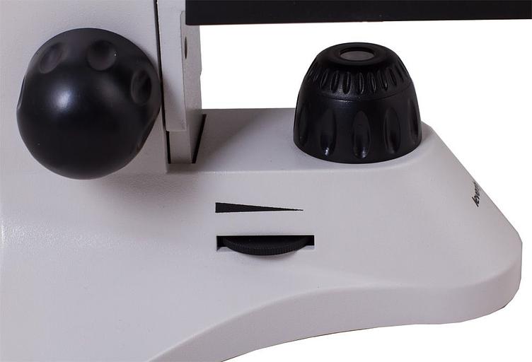 Микроскоп Levenhuk Rainbow 50L монокуляр 40-800x на 3 объектива лунный камень фото 8