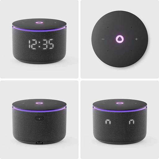 Умная колонка Яндекс Станция Мини 3 Про с Алисой, Zigbee, черный ( YNDX00059BLK) фото 7