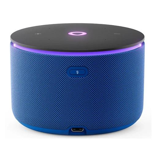 Умная колонка Яндекс Станция Мини 3 Про с Алисой, Zigbee, синий ( YNDX00059BLU) фото 4
