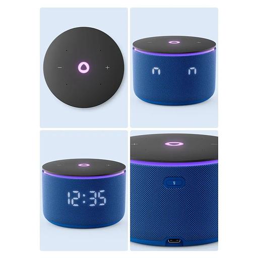 Умная колонка Яндекс Станция Мини 3 Про с Алисой, Zigbee, синий ( YNDX00059BLU) фото 9