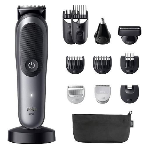 Braun Триммер S7 AIO7560 универсальный 13в1 с косметичкой черный/серый графит тип 5807 фото 1