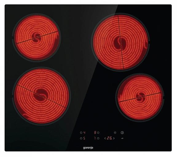 Варочная поверхность Gorenje ECT632BSCE черный фото 1