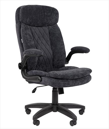 Кресло Chairman Home 533 Россия ткань S темно-серый (7193213) фото 1