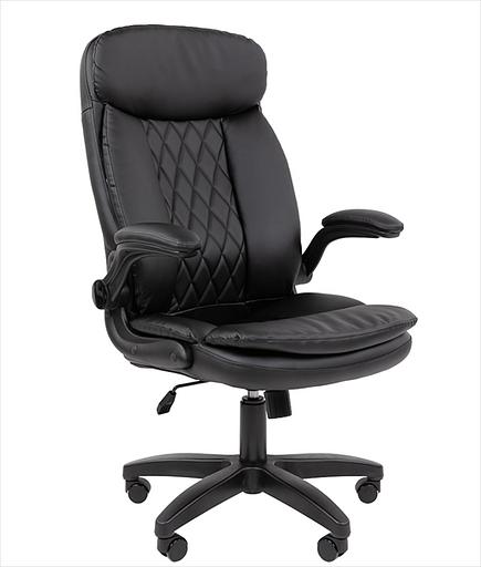 Офисное кресло Chairman 533 Россия экокожа черный (7193209) фото 3