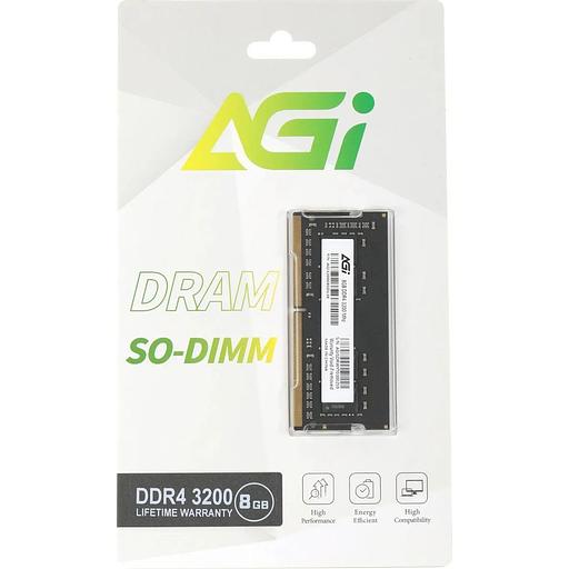 Модуль памяти AGI DDR4 3200MHz 8GB SDDIMM -Single tray фото 1