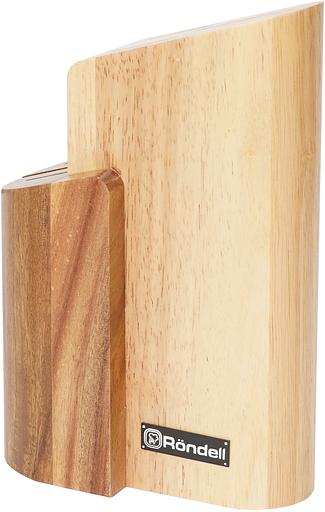 Набор ножей кухон. Rondell Dual RD-1943 компл.:6предм. с подставкой черный подар.коробка фото 3