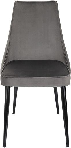 Стул для дома Бюрократ CH-K4 т.серый Holland 18 металл черный на ножках (CH-K4_1/HL18) фото 2