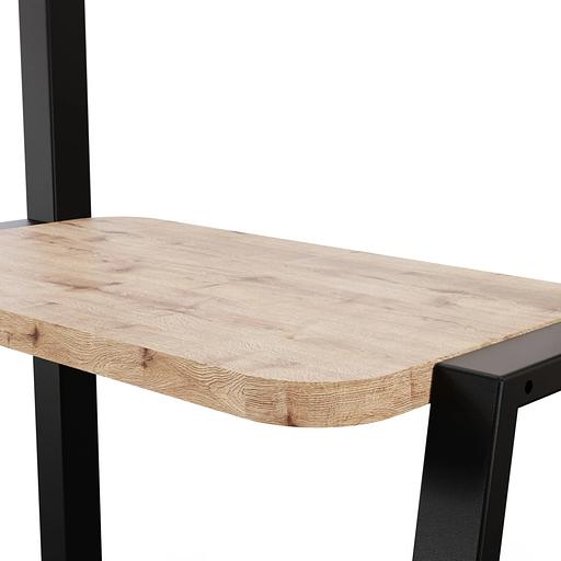 Стойка для телевизора Holder PR-108 черный/береза 32"-65" макс.80кг напольный мобильный фото 5