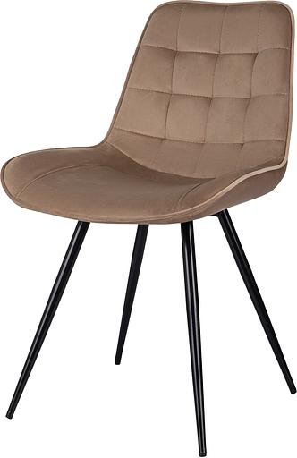 Стул для дома Бюрократ CH-K2_2 комплект 2шт св.коричневый Holland 65 металл черный на ножках (CH-K2_1/HL65_2) фото 5