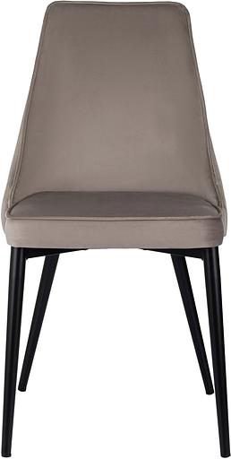 Стул для дома Бюрократ CH-K4_2 комплект 2шт т.бежевый Holland 61 металл черный на ножках (CH-K4_1/HL61_2) фото 3