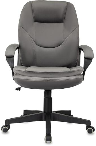 Кресло руководителя Бюрократ CH-668 темно-серый Holland 18 крестов. пластик фото 2